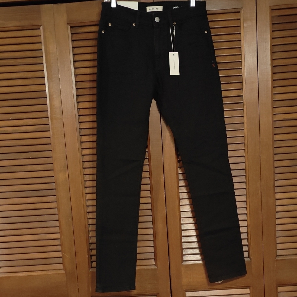 NWT Men's Warp + Weft Tokyo Skinny Black Jeans
